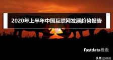 2020年上半年中国互联网发展趋势报告